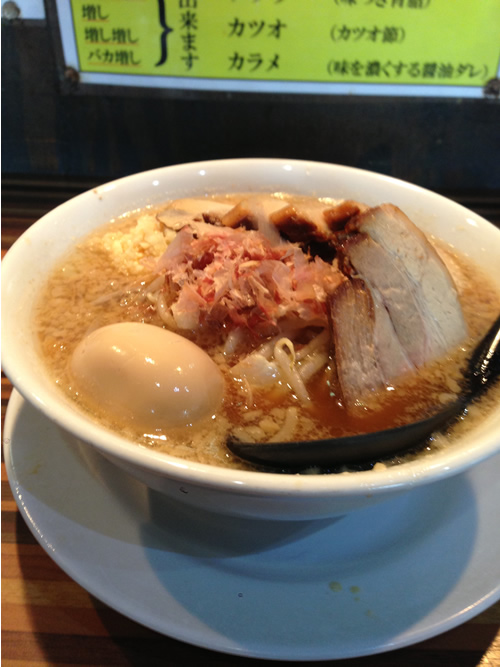 ラーメン つけ麺 笑福 豚ラーメン