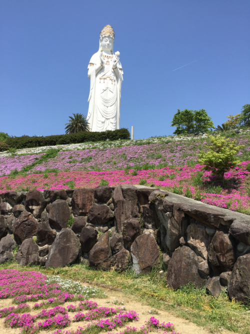 小豆島大観音佛歯寺 花畑