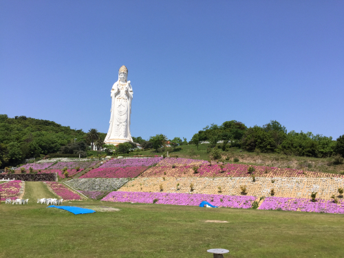 小豆島大観音佛歯寺 花畑