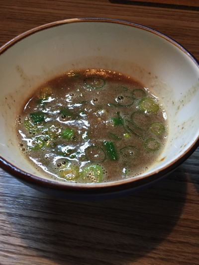 輝の穴 味玉つけ麺