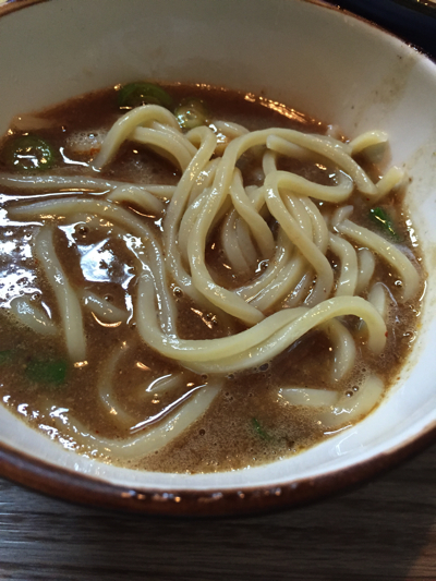 輝の穴 味玉つけ麺