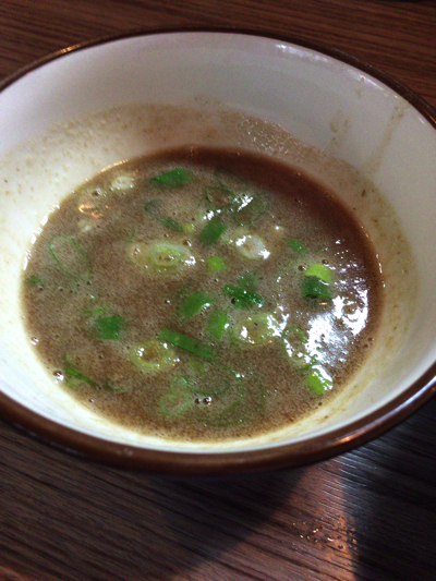 輝の穴 味玉つけ麺