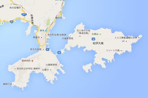 紀伊大島 地図