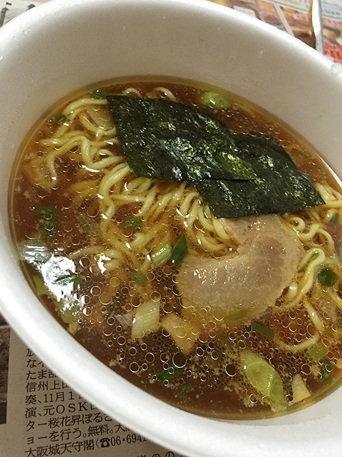 マルちゃん正麺カップ 芳醇こく醤油