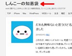 【STINGER3】 ブログタイトルをテキストから画像に変えてみました