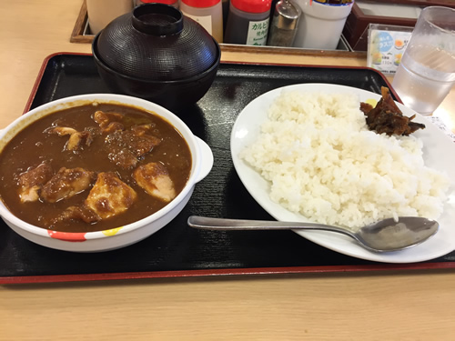 ごろごろチキンカレー