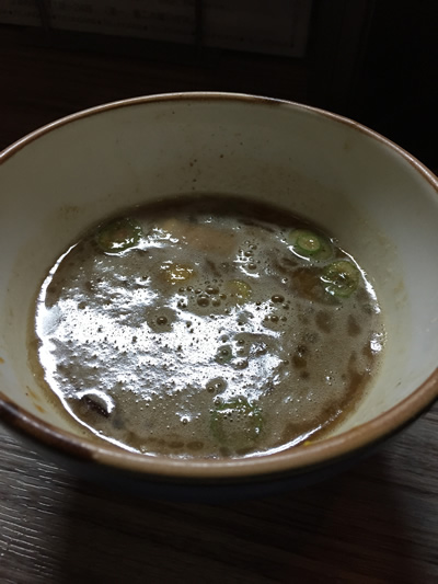 麺や 輝の穴 味玉つけ麺