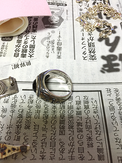 シルバーアクセサリー 黒ずみ