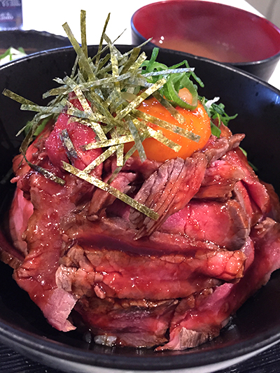 天地人 ローストビーフ丼