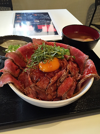 天地人 ローストビーフ丼