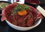 （閉店）土日限定ランチ 大阪・福島の「天地人」でローストビーフ丼を食ってきた