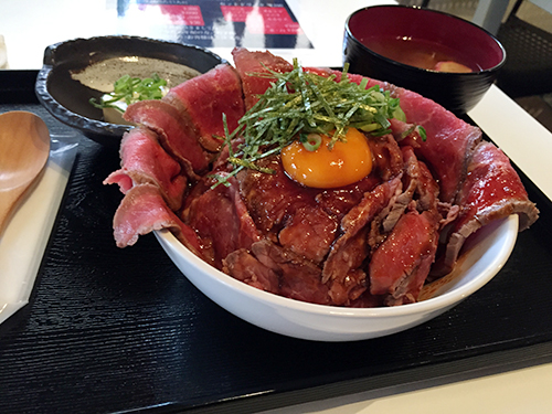 天地人 ローストビーフ丼